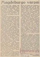 „Kauno tiesos“ iškarpa'