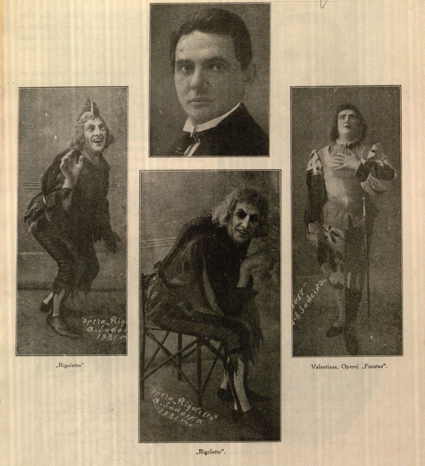 Antanas Sodeika // Atspindžiai. – 1923, Nr. 1, p. 16.