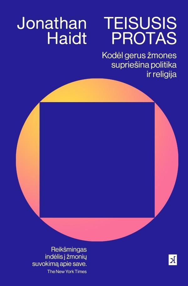 Jonathan Haidt „Teisusis protas“. Teminė literatūra