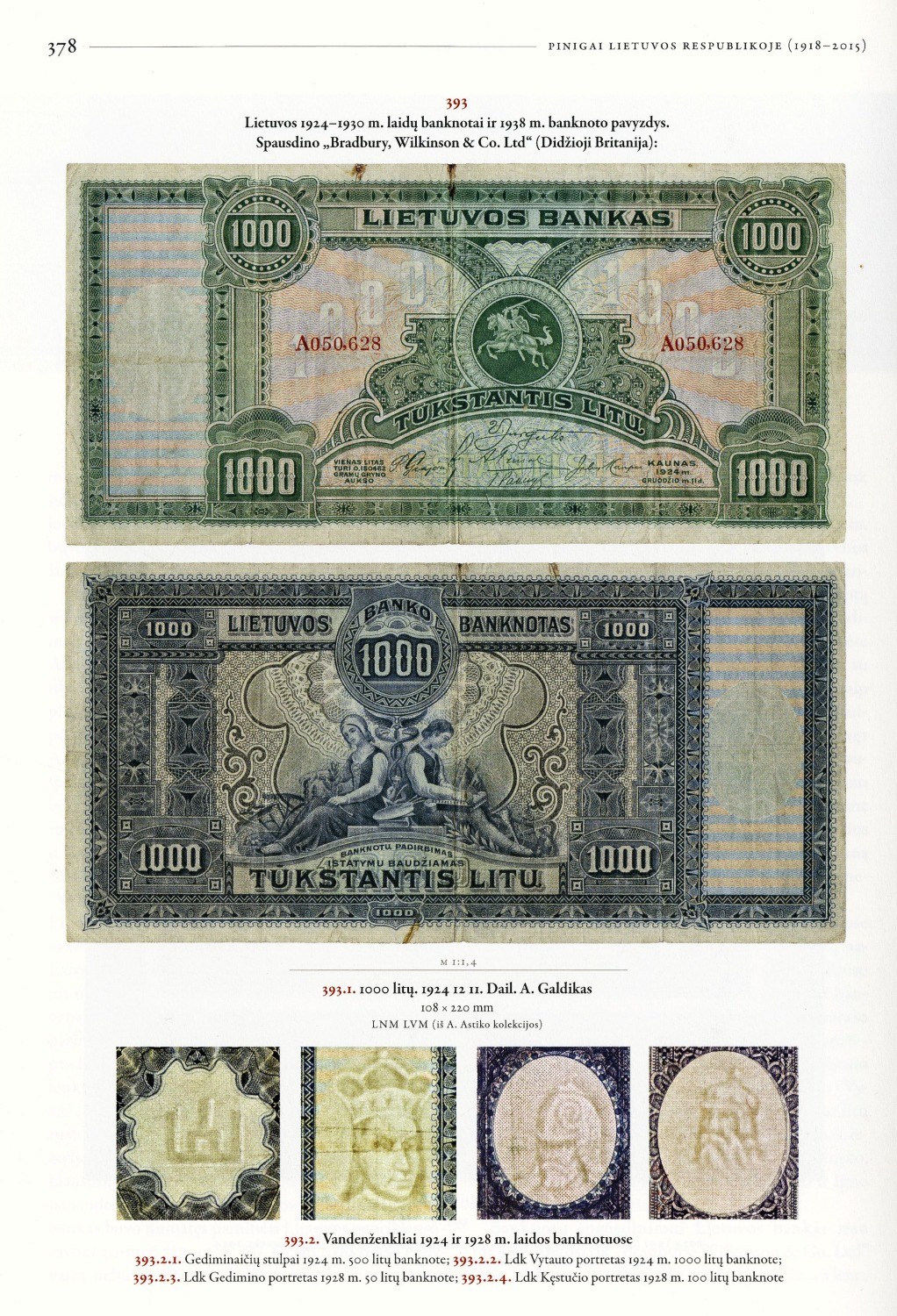 1000 litų banknotas