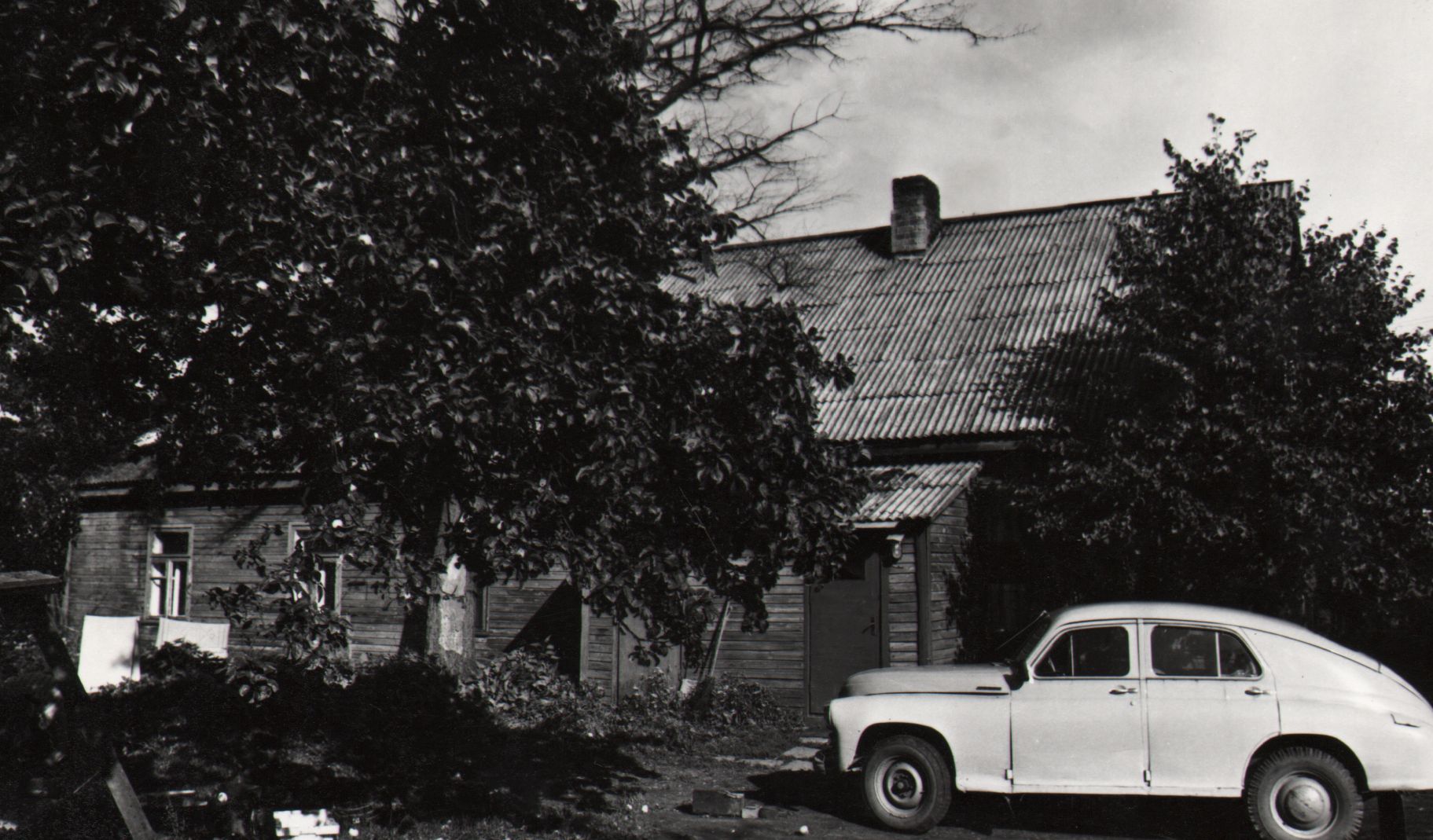 Gydytojo Roko Šliūpo sodas ir namas. 1959 m.