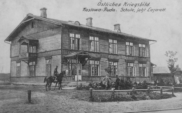 Geležinkelininkų mokykla. 1916 m.