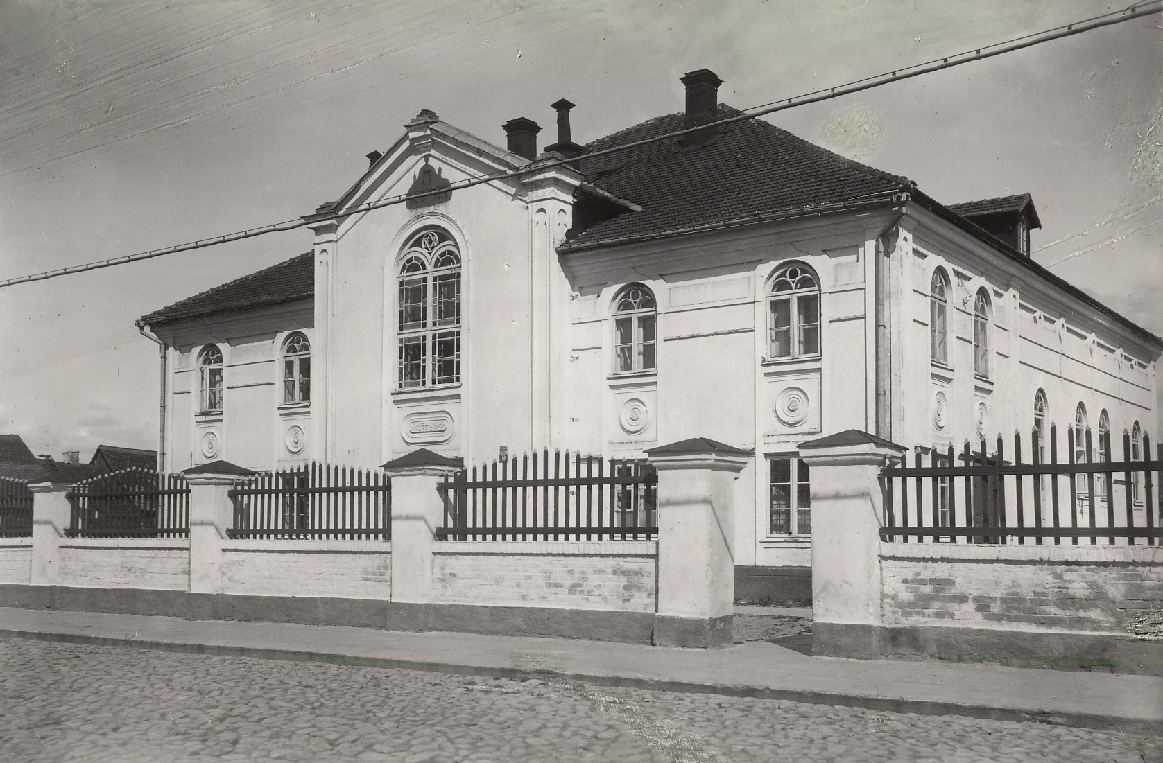 Beit midrašas. Marijampolės sinagogos komplekso Kauno gatvėje dalis. 1930 m.