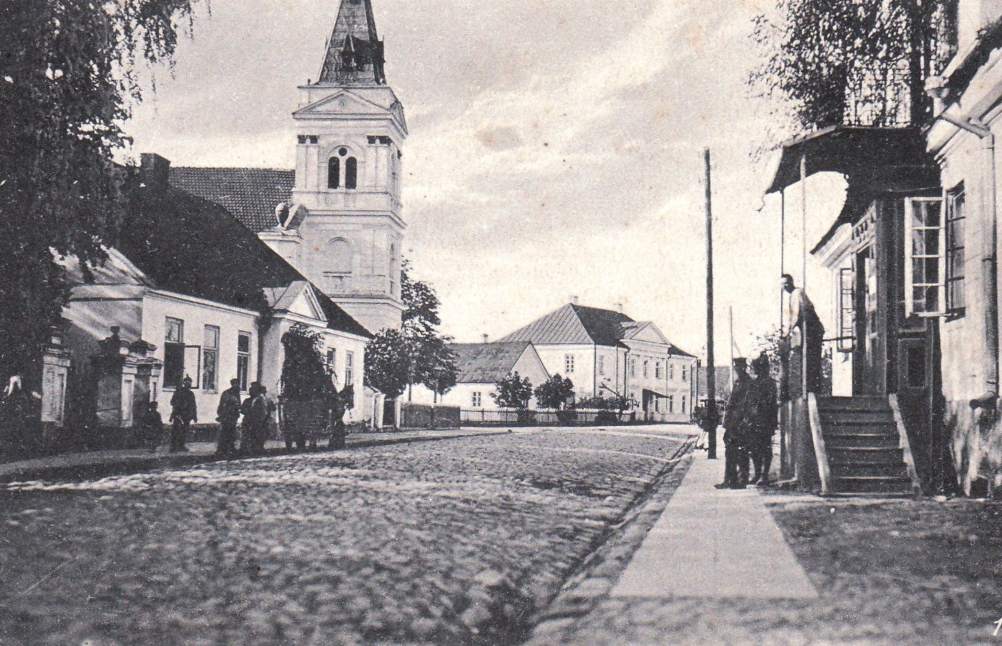 Marijampolės pašto stotis. 1915–1918 m.
