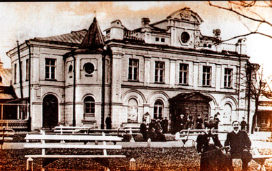 Miesto teatras. 1914 m.