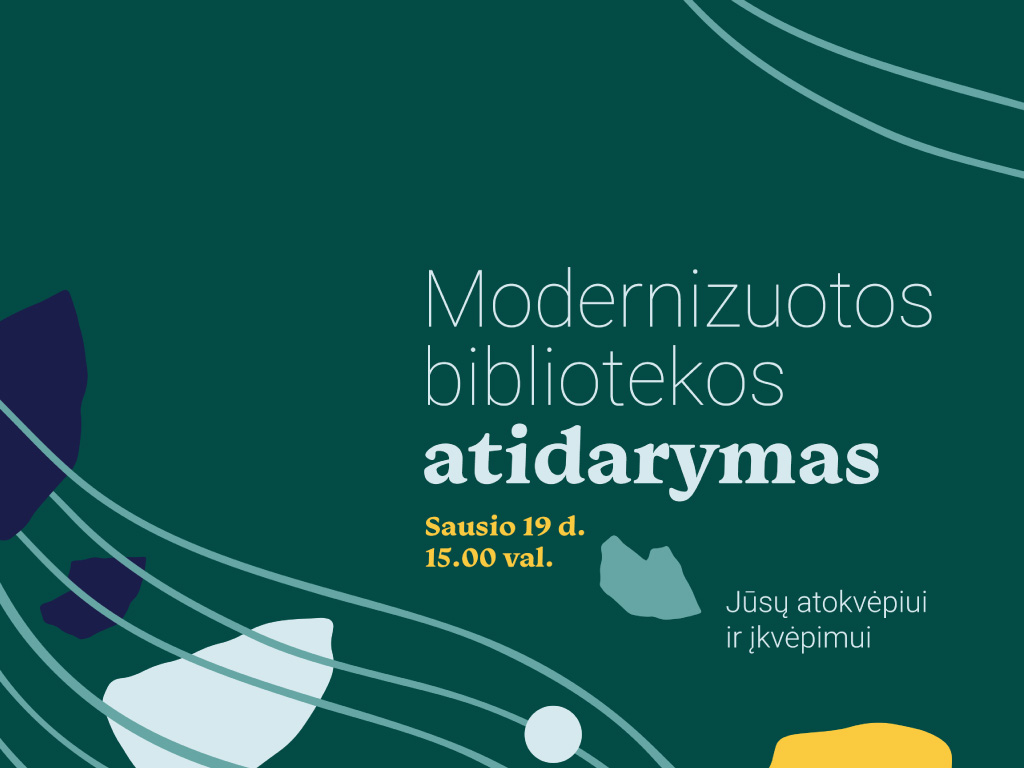 2024 m. atidarymas bibliotekos