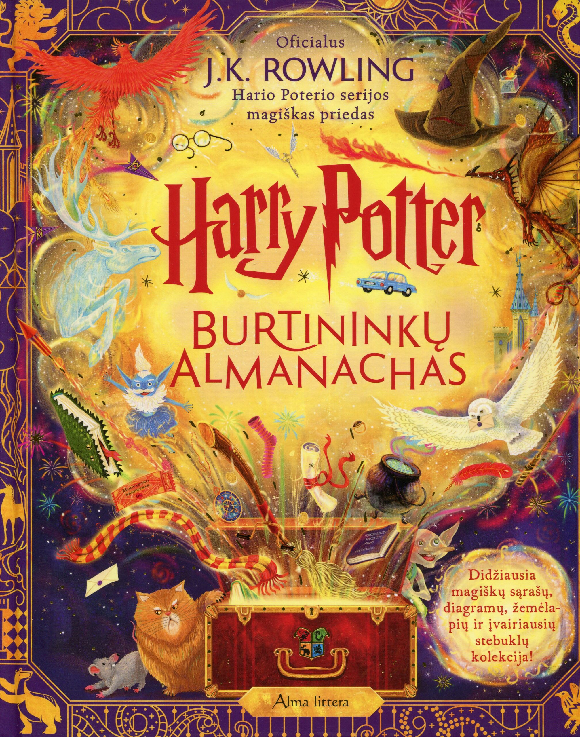 1. J. K. Rowling. „Haris Poteris. Burtininkų almanachas“