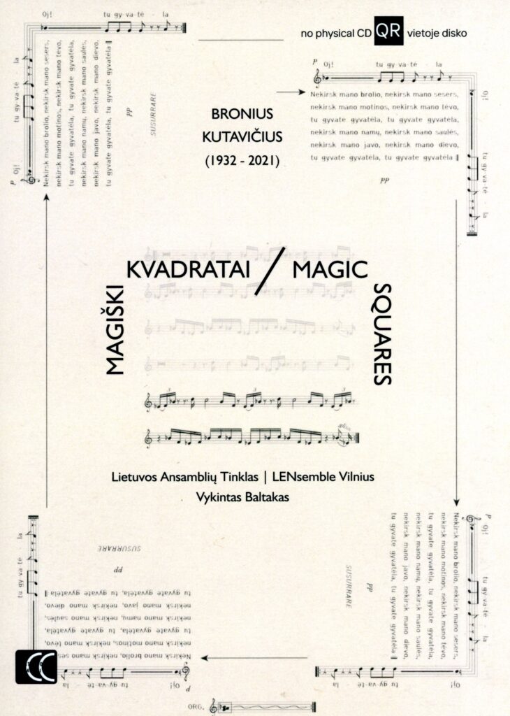 Bronius Kutavičius „Magiški kvadratai“
