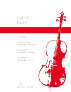 Gabriel Fauré „4 Melodies“