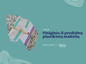 Piniginės iš perdirbtų plastikinių maišelių