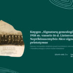 Knygos „Signatarų genealogijos. 1918 m. vasario 16 d. Lietuvos Nepriklausomybės Akto signatarai“ pristatymas ir viktorina „Ką žinome apie 1918 m. Vasario 16-osios Akto signatarus? (Ne)atrasti lobiai“