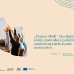 „Dance Well“ šiuolaikinio šokio pamokos judėjimo sunkumų turintiems asmenims Lietuvos šokio informacijos centras kartu su Ąžuolyno biblioteka kviečia į nemokamus šiuolaikinio šokio užsiėmimus „Dance Well“, skirtus Parkinsono liga sergantiems ir kitų judėjimo sutrikimų turintiems žmonėms.