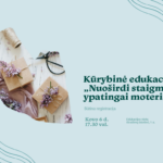 Norite Kovo 8-osios proga rankų darbo dovanėle nustebinti ypatingą moterį? Tada kviečiame kovo 6 d. 17.30 val. į Ąžuolyno bibliotekos Išradimų būstinėje (Radastų g. 2, 1 a.) vyksiančią kūrybinę edukaciją! Jums nereikia jokios patirties – tik šiek tiek laiko, noro ir geros nuotaikos. Drąsiai registruokitės, o daugiau apie veiklą sužinosite atėję! Pažadame šiltą atmosferą, kūrybinį įkvėpimą ir galimybę savo rankomis sukurti šį tą unikalaus. Dirbtuvės nemokamos. Dalyvių skaičius ribotas, todėl būtina registracija čia. Renginio metu bus fotografuojama ir / ar filmuojama, todėl informuojame, kad jūs galite būti matomi renginio nuotraukose ar vaizdo įrašuose, kurie gali būti paskelbti įvairiose medijos priemonėse.