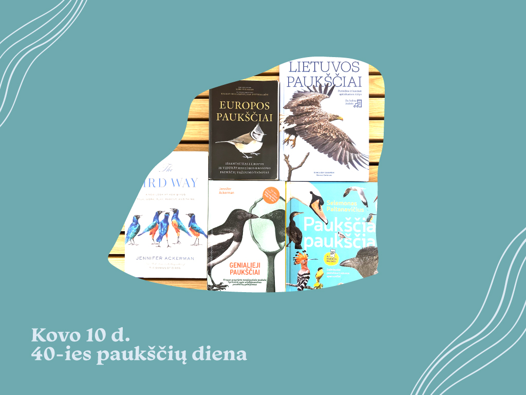 ? Kviečiame užsukti į Teminės literatūros skyrių trečiame aukšte, kur, įsitaisę mūsų Parko skvere, galėsite su plunksnuotaisiais giesmininkais susipažinti iš arčiau.