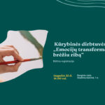 Ąžuolyno biblioteka kviečia visus, norinčius išlaisvinti vaizduotę ir geriau pažinti save, dalyvauti kūrybinėse dirbtuvėse „Emocijų transformacija: brėžiu ribą“.