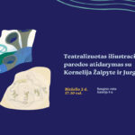 Birželio 2 d. 17.30 val. visus vaikus, jų tėvelius ir iliustracijų mylėtojus kviečiame į Ąžuolyno bibliotekos Galerijoje (Radastų g. 2, 4 a.) vyksiantį teatralizuotą menininkės Kornelijos Žalpytės vaikiškų iliustracijų parodos atidarymą su pačia jų autore.