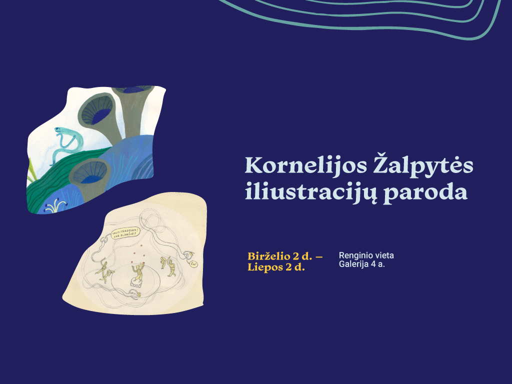 Kornelijos Žalpytės iliustracijų paroda“