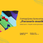 Gegužės 16 d., penktadienį, 18.00 val. Ąžuolyno bibliotekos Žvaigždžių salėje (Radastų g. 2, 1 a.) vyks Kauno Juozo Naujalio muzikos gimnazijos mokinių koncertas „Pavasaris muzikoje“. Skambės tiek Lietuvos, tiek užsienių kompozitorių muzika fortepijonui. Renginys nemokamas. Kviečiame pasiklausyti pavasariškų melodijų! Renginio metu bus fotografuojama ir / ar filmuojama, todėl informuojame, kad jūs galite būti matomi renginio nuotraukose ar vaizdo įrašuose, kurie gali būti paskelbti įvairiose medijos priemonėse.