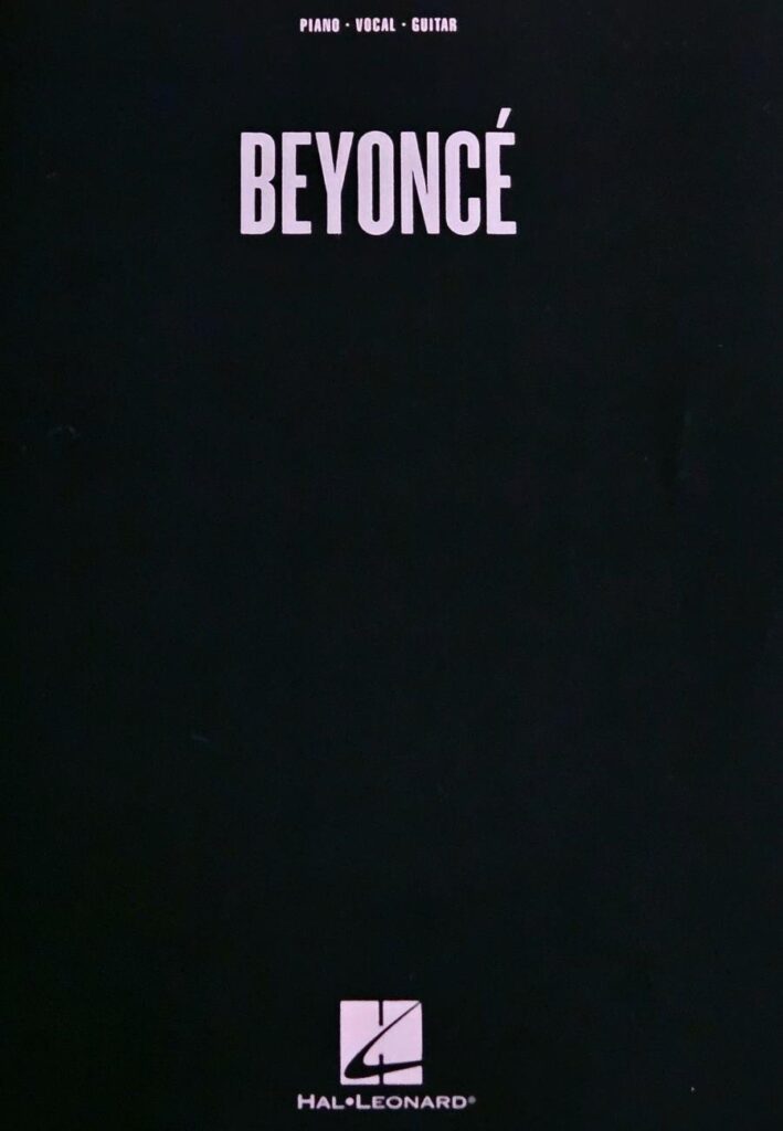 Beyoncé Knowles „Beyonce: piano, vocal, guitar“