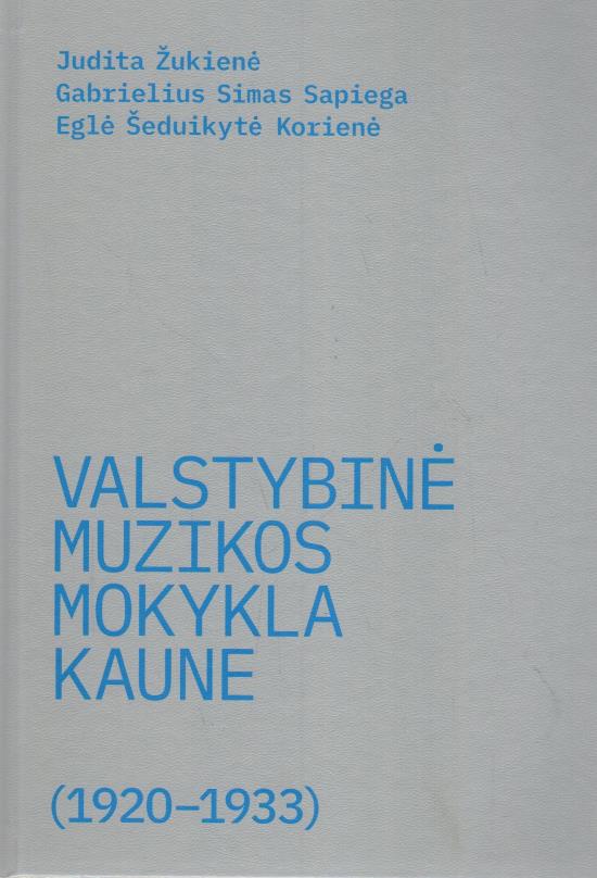 Valstybinė muzikos mokykla Kaune (1920–1933)