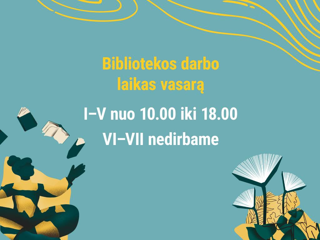 Bibliotekos darbo laikas