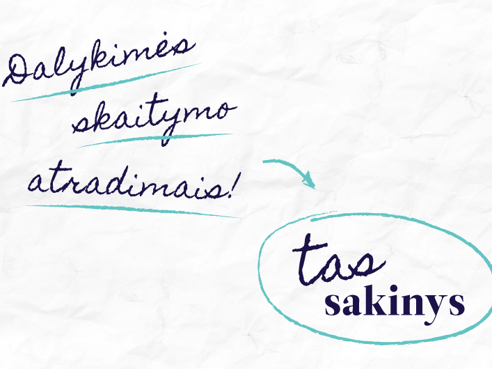 Lietuvos nacionalinės bibliotekos iniciatyva „TAS sakinys“