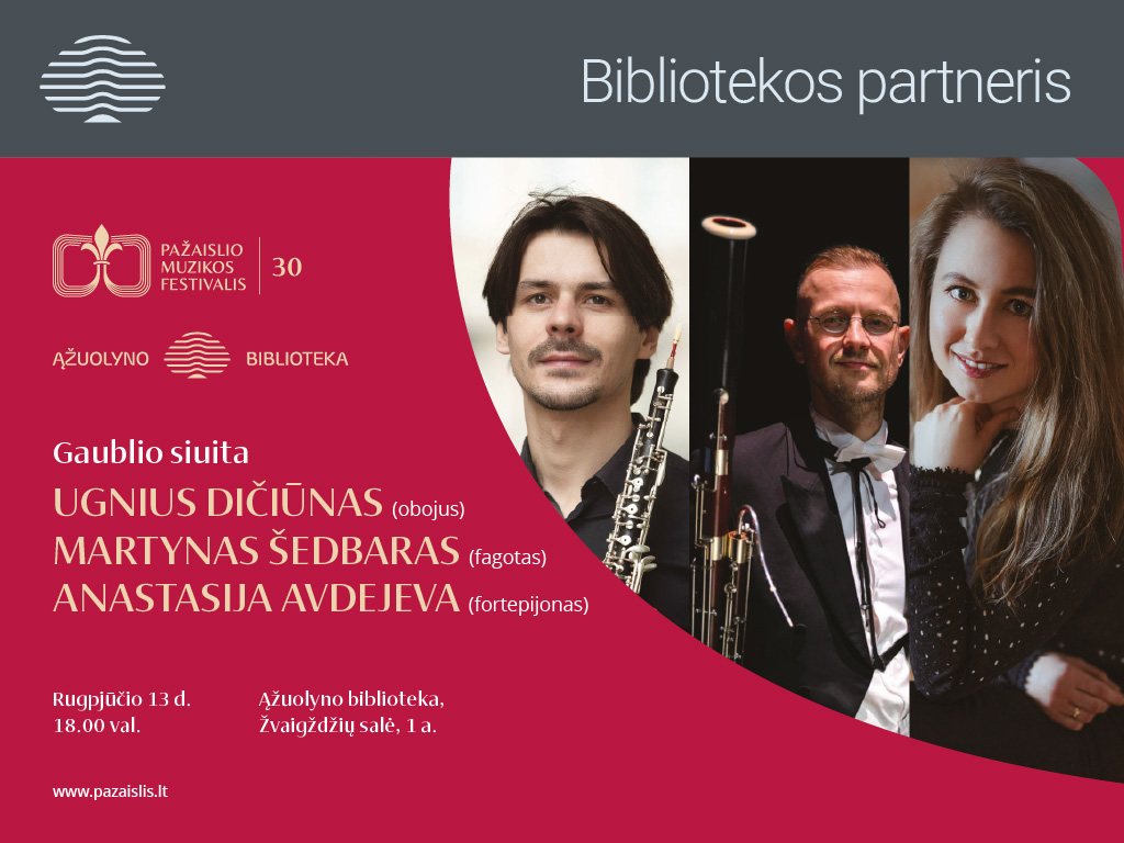 Pažaislio muzikos festivalio koncertinė programa „Gaublio siuita“