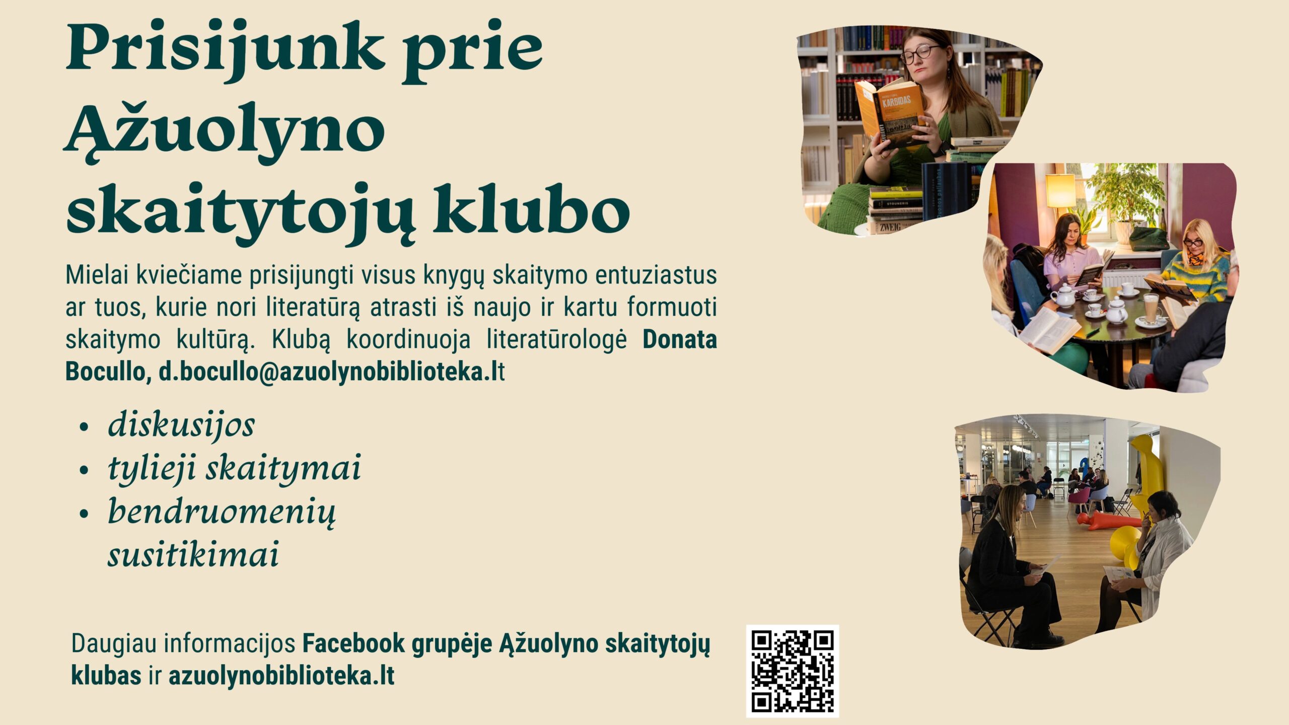 Naujasis Ąžuolyno skaitytojų klubo sezonas