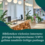 Nuo šiol mūsų bibliotekos lankytojai gali pasinaudoti pažangia GoSign paslauga tiesiogiai viešosios interneto prieigos kompiuteriuose (VIPT) bei naudoti asmens tapatybės kortelių skaitytuvus, kaip patikimą autorizacinę priemonę.