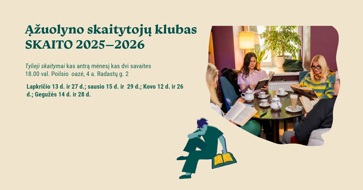 Naujasis Ąžuolyno skaitytojų klubo sezonas