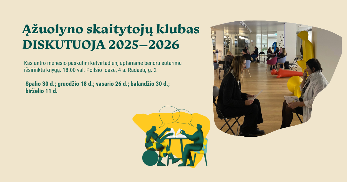 Naujasis Ąžuolyno skaitytojų klubo sezonas