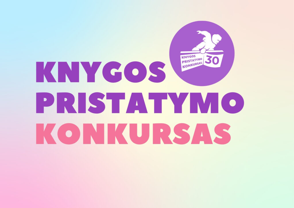 knygos pristatymo konkursas 2025