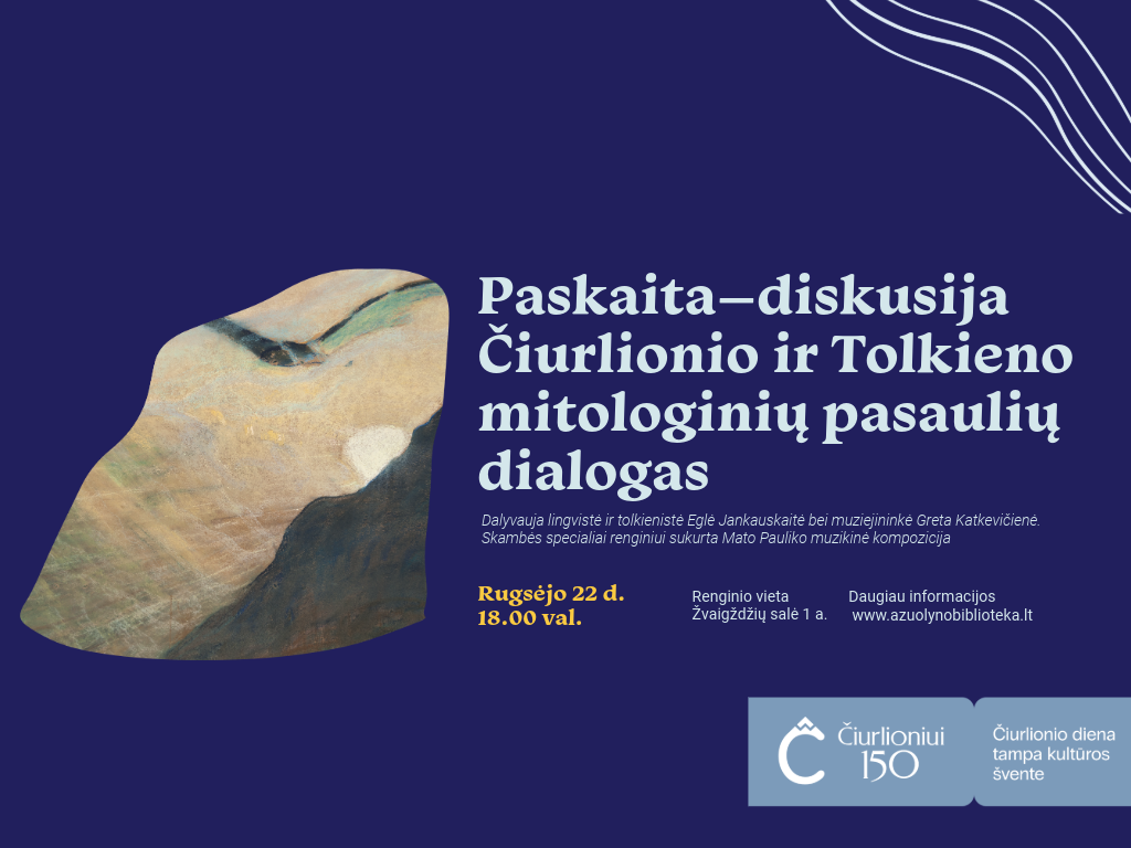 Renginys, skirtas M. K. Čiurlionio 150-osioms gimimo metinėms