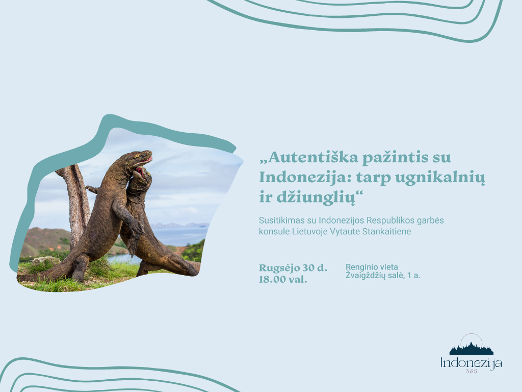 Susitikimas su Indonezijos Respublikos garbės konsule Lietuvoje Vytaute Stankaitiene