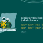 Ąžuolyno biblioteka kviečia senjorus į kūrybiškų judesio užsiėmimų ciklą „Senjorų rytmečiai: judesio formos. Šios edukacijos yra projekto „Socialinis receptas“ dalis.