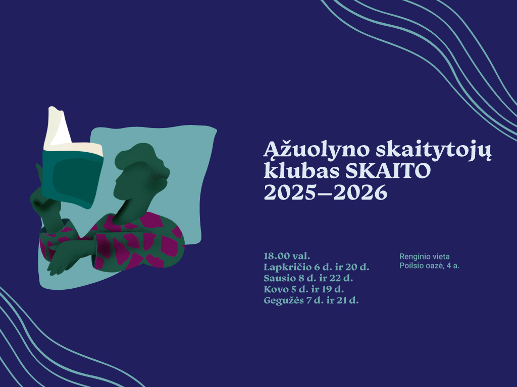 Ąžuolyno skaitytojų klubas skaito