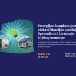 Energijos kaupimo poreikis elektrifikacijos amžiuje. Sprendimai Lietuvoje ir jūsų namuose.