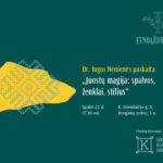 Spalio 22 d. (trečiadienį) 17.30 val. Ąžuolyno biblioteka kviečia į Renginių erdvę (K. Donelaičio g. 8, 3 a.) pasiklausyti paskaitos apie lietuvių juostų tradiciją, jų audimo būdus, spalvas ir ornamentiką, pritaikymą gyvenime.