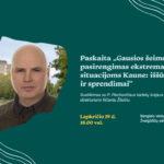 Paskaita „Gausios šeimos pasirengimas ekstremalioms situacijoms Kaune: iššūkiai ir sprendimai“