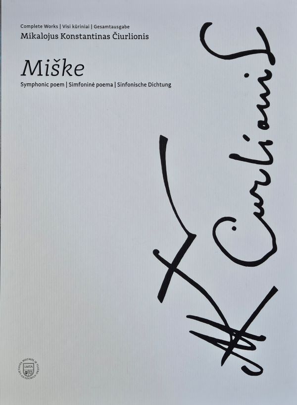 Mikalojus Konstantinas Čiurlionis „Miške: symphonic poem“