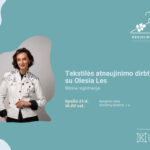 Tekstilės atnaujinimo dirbtuvės su Olesia Les