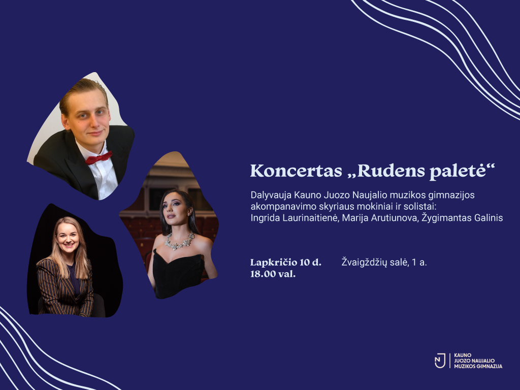 Koncertas „Rudens paletė“