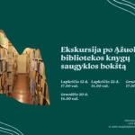 Ekskursija po Ąžuolyno bibliotekos knygų saugyklos bokštą