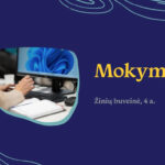 Lapkričio mėnesio mokymai Žinių buveinėje