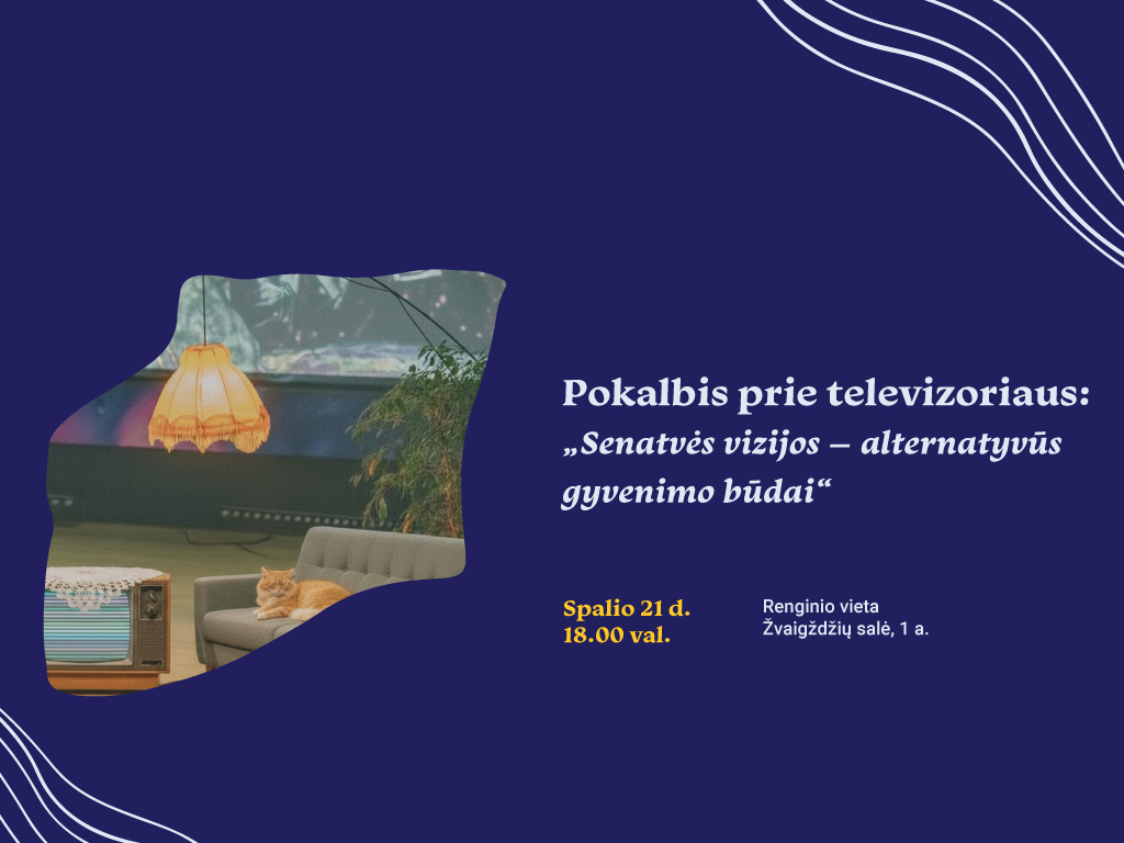 Kviečiame visų kartų atstovus – nuo savo ateitį planuojančio jaunimo iki idėjų bei svajonių išsipildymo ieškančių senjorų – pasikalbėti apie tai, ką tikimės ar tikėjomės veikti sulaukę pensijos ir kokios galimybės yra šiandien. Susitikime spalio 21 d. 18.00 val. Ąžuolyno bibliotekos Žvaigždžių salėje (Radastų g. 2, 1 a.).