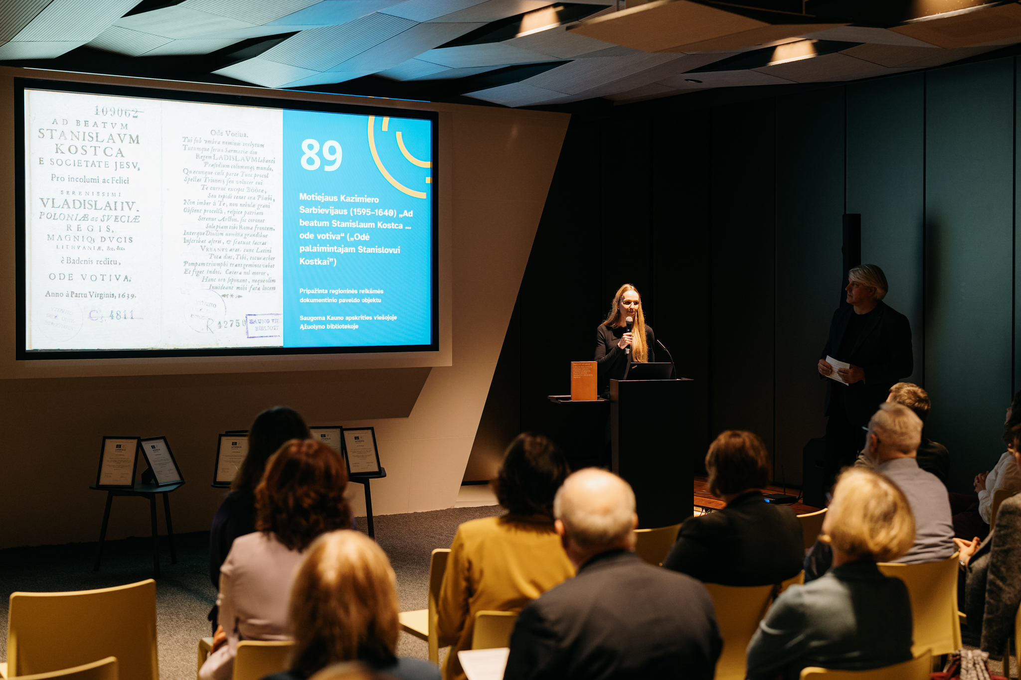 Motiejaus Kazimiero Sarbievijaus kūrinys – UNESCO „Pasaulio atminties“ registre