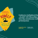 Umberto Galimberti knygos „Kodėl? 100 filosofijos istorijų smalsiems vaikams“ pristatymas