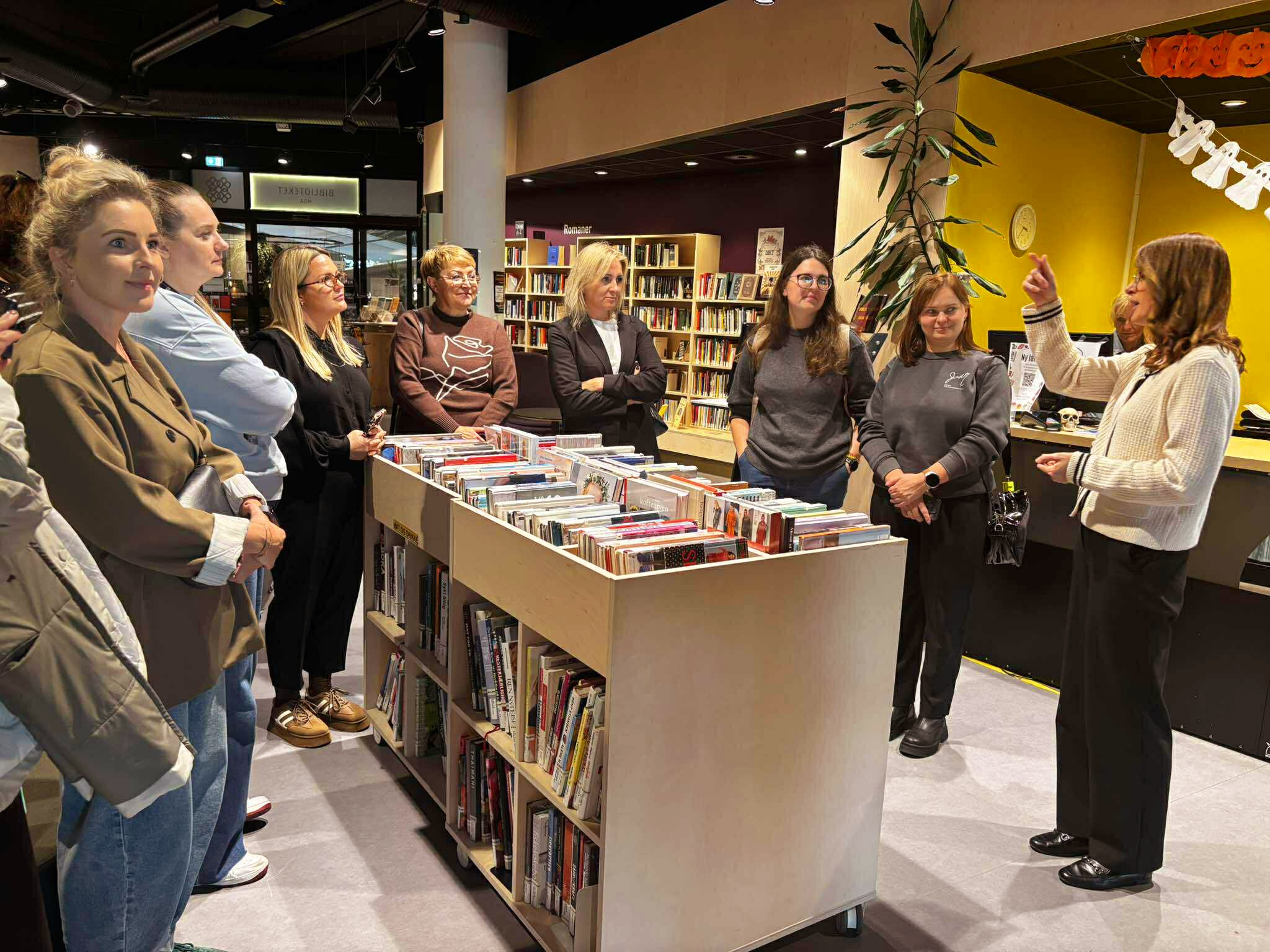 Moa biblioteka prekybos centre