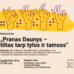 Koncertas Kaišiadoryse, projektas Šviesa tamsoje, garsas tyloje