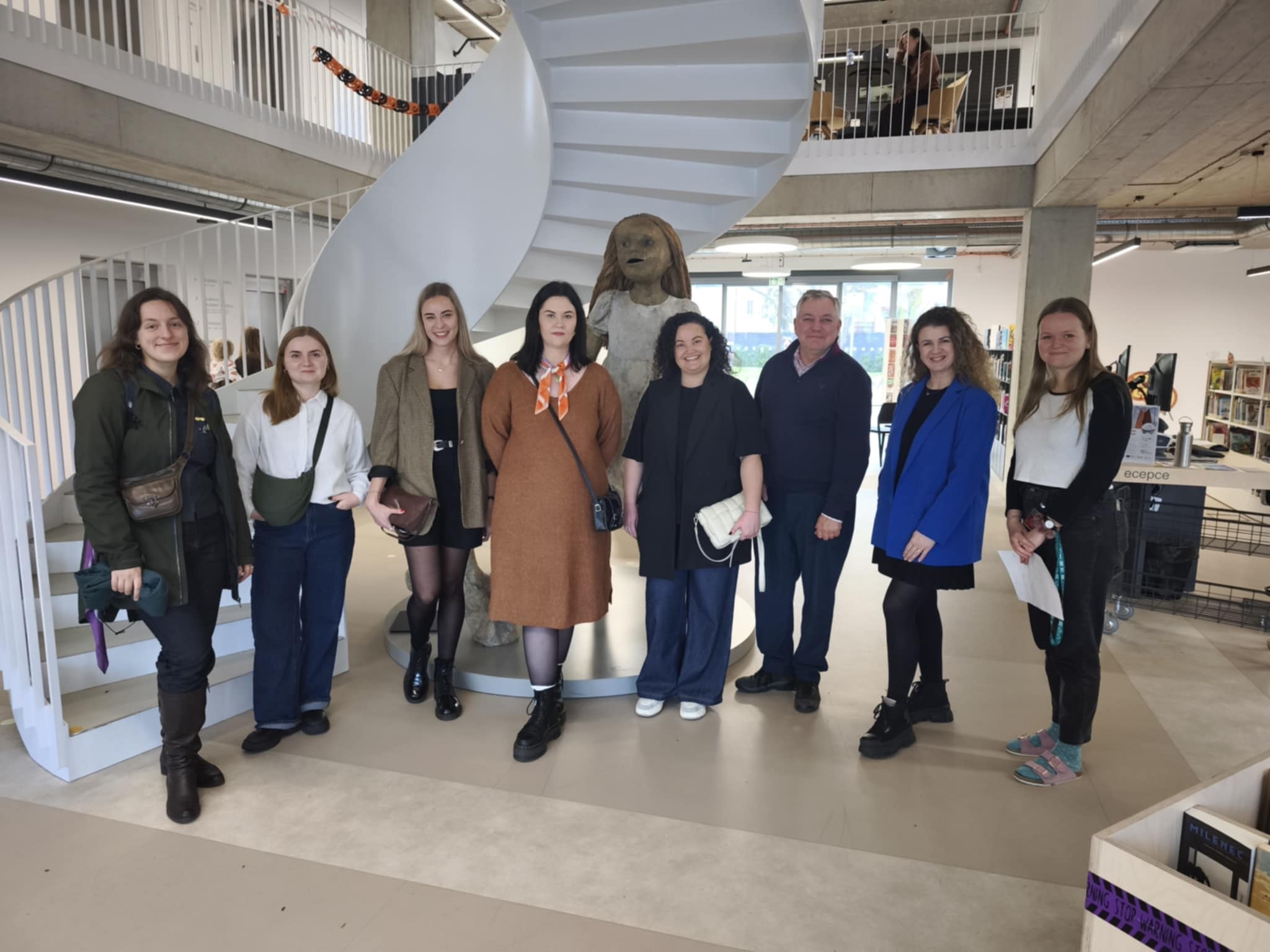 Ąžuolyno bibliotekos specialistų Erasmus+ stažuotė Čekijoje